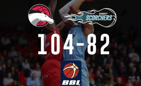 LEICESTER RIDERS 104-82 SURREY SCORCHERS